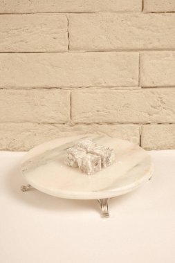 Renkli Lokum Parçaları Yakın plan