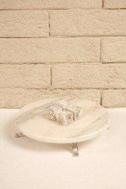 Renkli Lokum Parçaları Yakın plan