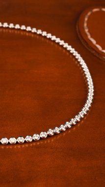 Altın Aksanlı Zarif Elmas Mücevherler