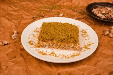 Ev yapımı Baklava 'nın Altın Çıtır Tabakları