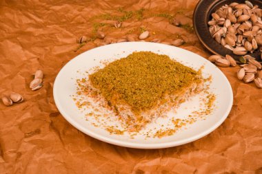 Ev yapımı Baklava 'nın Altın Çıtır Tabakları
