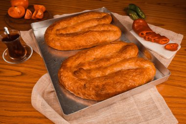 Flaky Katmanlı Geleneksel Türk Borek