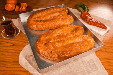 Flaky Katmanlı Geleneksel Türk Borek