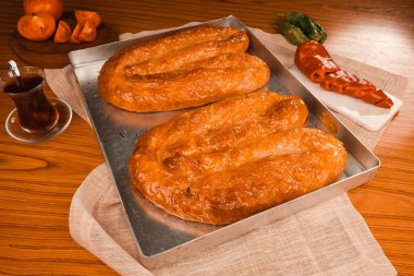 Flaky Katmanlı Geleneksel Türk Borek