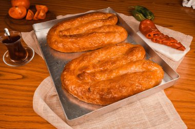 Flaky Katmanlı Geleneksel Türk Borek