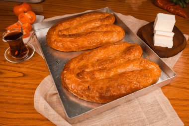 Flaky Katmanlı Geleneksel Türk Borek