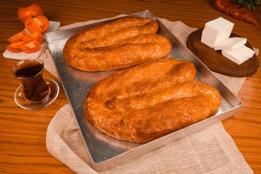 Flaky Katmanlı Geleneksel Türk Borek