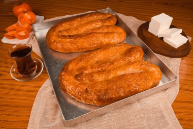 Flaky Katmanlı Geleneksel Türk Borek