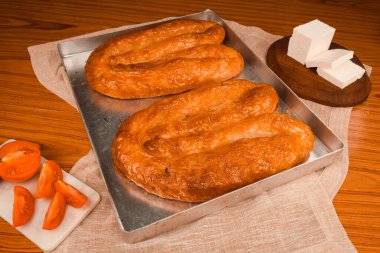 Flaky Katmanlı Geleneksel Türk Borek