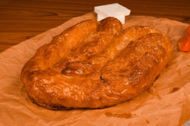 Flaky Katmanlı Geleneksel Türk Borek