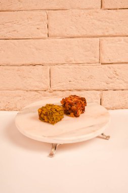 Renkli Lokum Parçaları Yakın plan