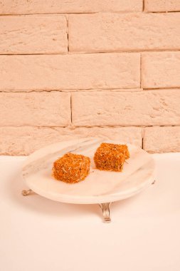 Renkli Lokum Parçaları Yakın plan