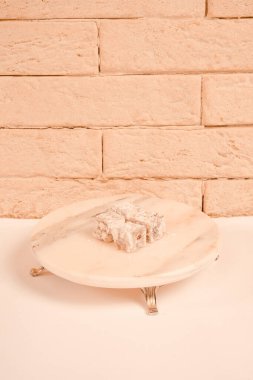 Renkli Lokum Parçaları Yakın plan