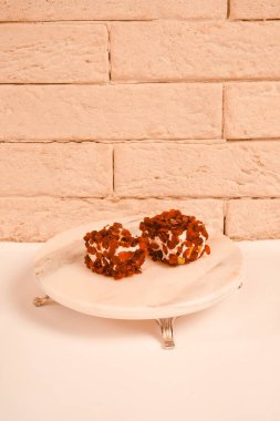 Renkli Lokum Parçaları Yakın plan