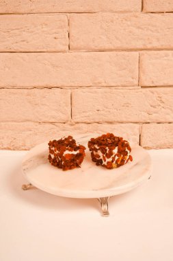 Renkli Lokum Parçaları Yakın plan