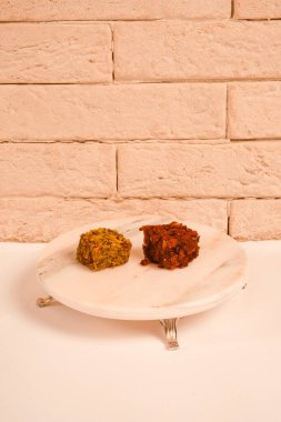 Renkli Lokum Parçaları Yakın plan