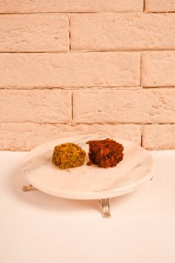 Renkli Lokum Parçaları Yakın plan