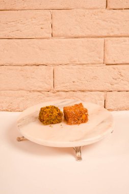 Renkli Lokum Parçaları Yakın plan