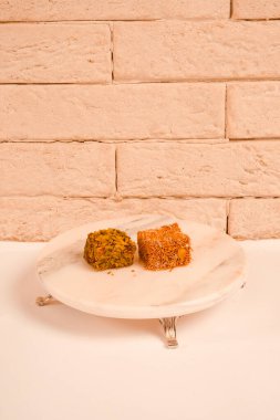 Renkli Lokum Parçaları Yakın plan