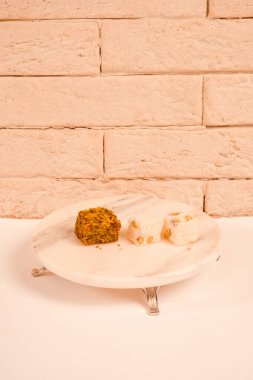 Renkli Lokum Parçaları Yakın plan