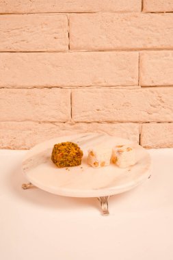 Renkli Lokum Parçaları Yakın plan