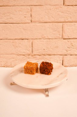 Renkli Lokum Parçaları Yakın plan