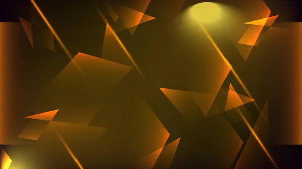 Soyut altın ve siyah düzensiz coğrafi matris şekilleri arkaplan tasarımı