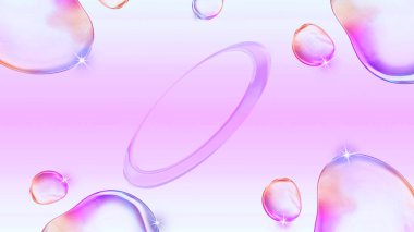 Basit beyaz arkaplan tasarımında çok renkli buz blokları tasarımı