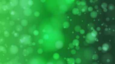 Parlak yeşil odak bokeh bulanık arkaplan tasarımı