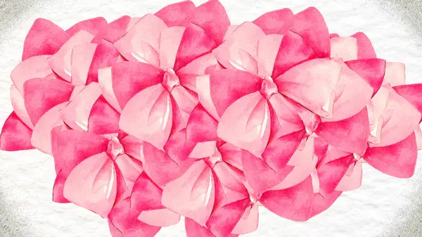 Pastel Pembe Fildişi Fildişi Sulu Yay Estetik Arkaplan Tasarımı