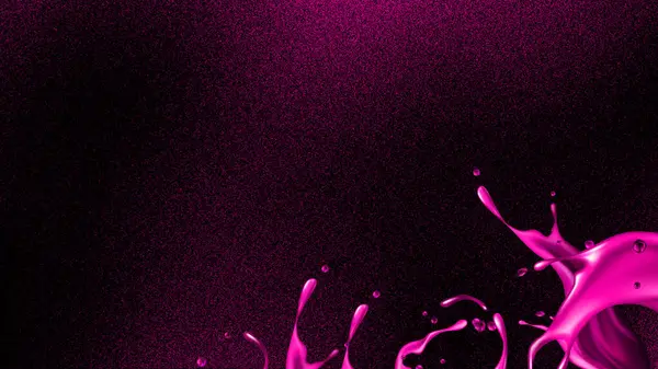 Mor ve siyah sert renkli arkaplan tasarımı üzerine mor sıçrama
