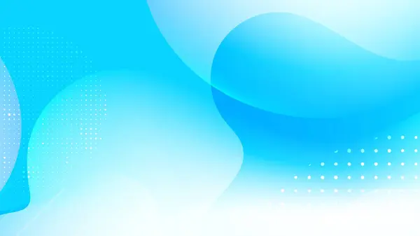 Soyut mavi ve beyaz gradyan şekilleri arkaplan tasarımını örtüyor