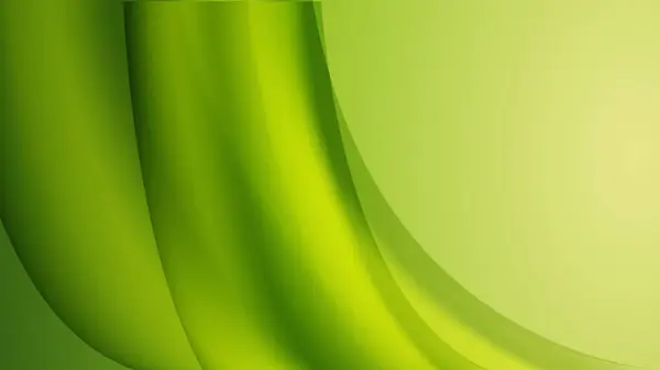 Parlak yeşil dalgalar soyut arkaplan tasarımı