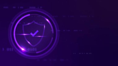 Soyut vpn güvenlik arkaplan tasarımı