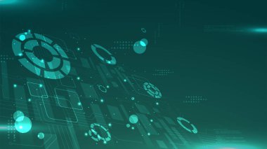 Yapay Zeka Teknolojisi Bilgisayar Ekran Arkaplan Tasarımı
