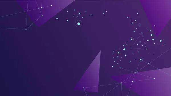 Ağ çizgilerine sahip teknoloji parçacıkları