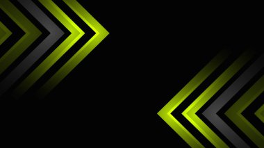 limon yeşili oklar spor arka plan tasarımı