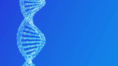 soyut genetik mühendislik DNA dizisi arka plan tasarımı