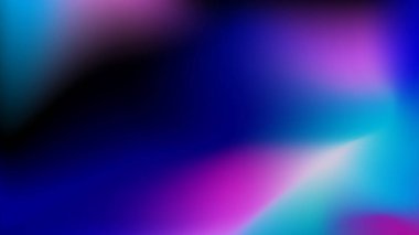 Soyut mavi pembe ve siyah parlayan ışıklar gradyan arka plan tasarımı