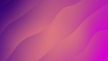 Soyut mavi pembe ve deri sürekli gradyan dalgalar video arkaplan hareketli grafik tasarımı