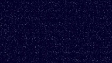 Sayısız sayısal sayılar fütüristik dijital arkaplan animasyonu ikili kodlama hareketli görüntü