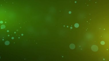 Yeşil gradyan bulanık bokeh sanatı canlandırılmış arkaplan animasyonu video hareketi grafiği