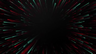 Kırmızı ve mavi hareket hızı sanat çizgileri animasyon video hareketi grafiği