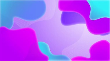 Soyut yumuşak pastel renkler hareketli grafik animasyon arkaplan videosunu şekillendirir