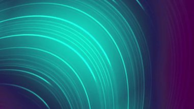 Mavi dinamik ışık dalgaları soyut canlandırılmış arkaplan hareketli video grafiği