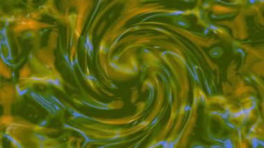 Yeşil ve sarı mermer efekti dairesel hareket arkaplan canlandırma video hareket grafiği