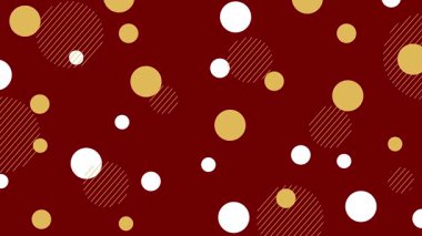 Geometrik şekiller soyut canlandırılmış arkaplan hareketli video grafiği