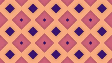 Çoklu renkli elmas şekilli geometrik desen canlandırılmış arkaplan hareketi grafiği