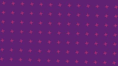 Mor ve pembe pürüzsüz çapraz desenli animasyon arkaplan hareketi grafiği