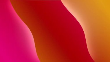 Renkli soyut dalgalar canlandırılmış arkaplan hareketi grafiği